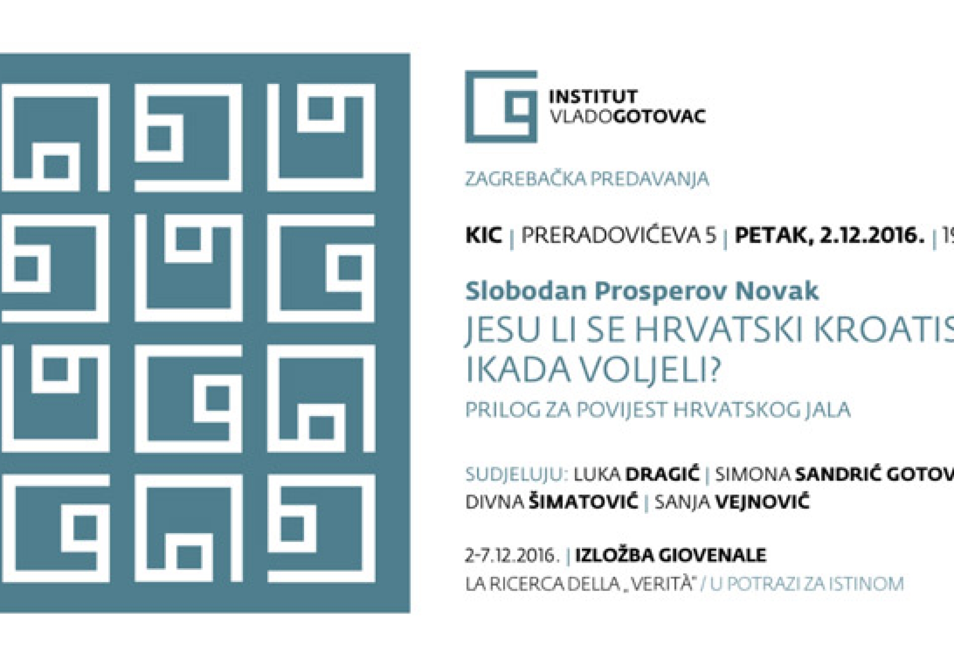 Giovenale per Vlado Gotovac